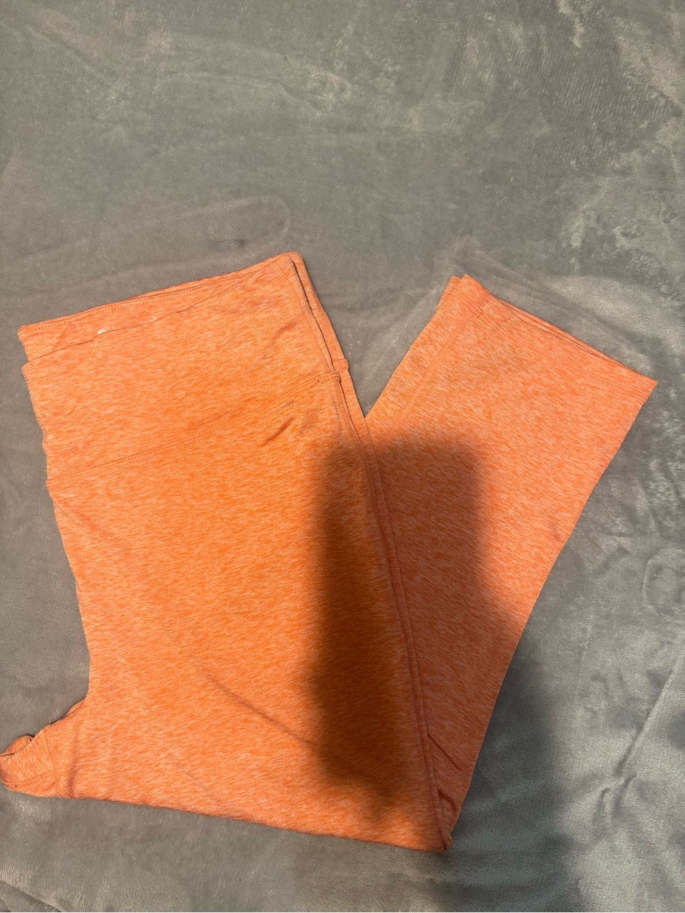 Ideology Orange Heather Activewear Top